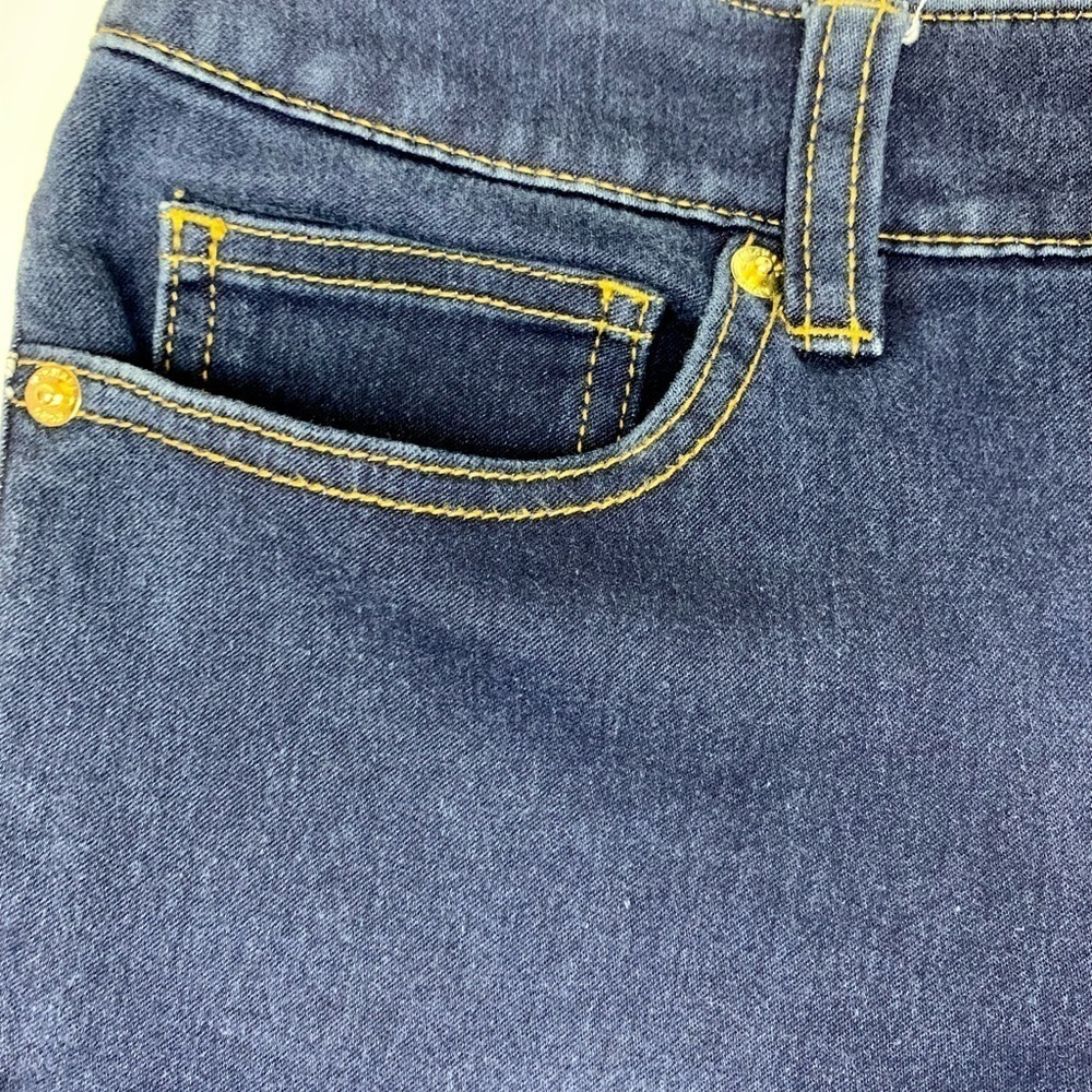 Micheal Kors Women’s Selma High Rise Dark Wash Skinny Straight Jeans Siz… - Picture 8 of 10